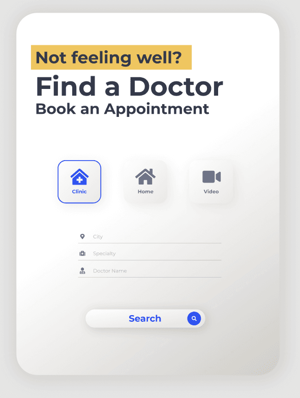 Healovo Booking screenshot
